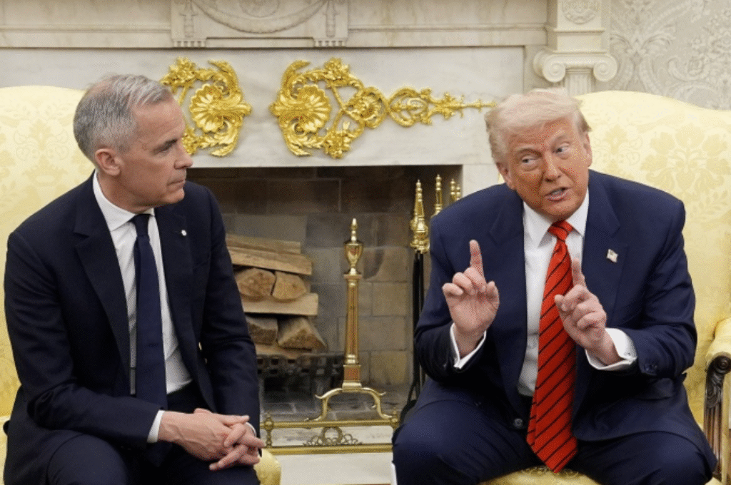 Trump áp thuế mới 10% với Canada