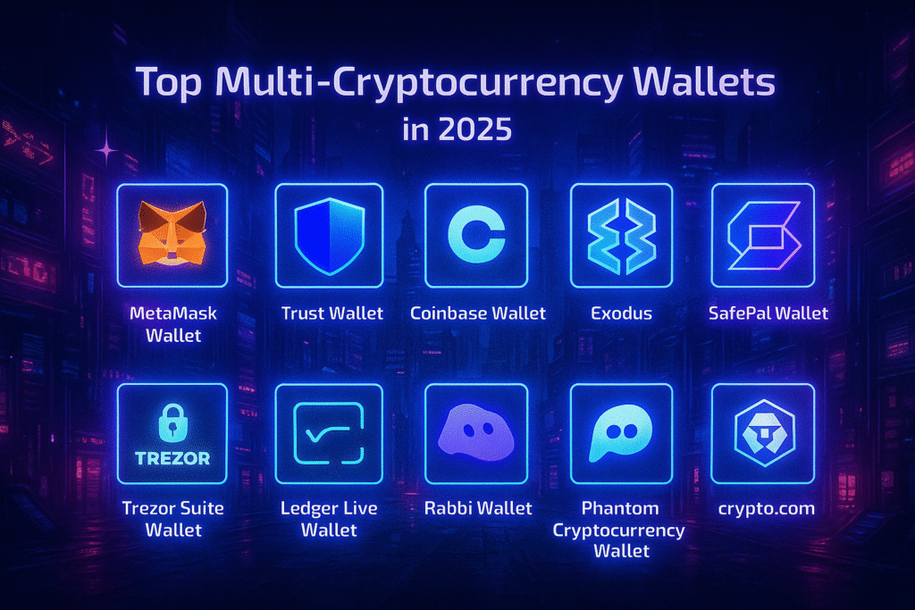 danh sách các loại ví crypto phổ biến nhất
