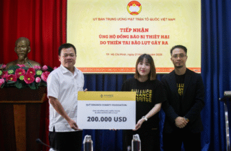 Binance Charity hỗ trợ Việt Nam
