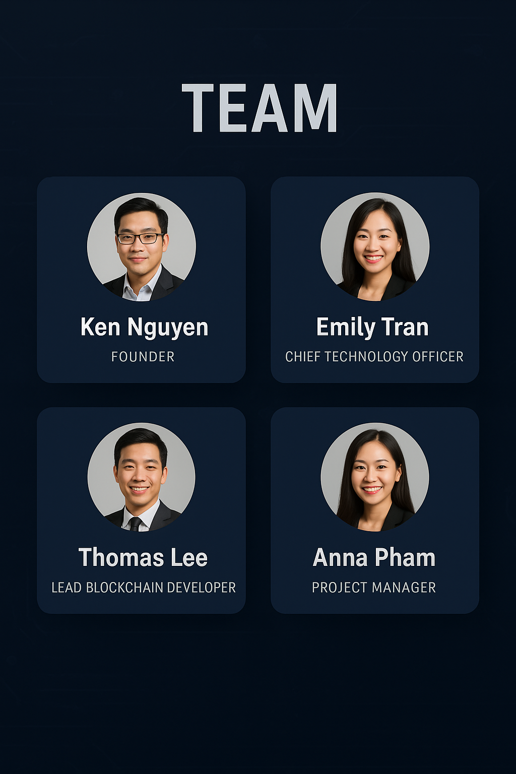 ảnh minh hoạ một team crypto ngẫu nhiên
