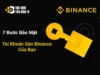 Chi Tiết Cách Bảo Mật Tài Khoản Binance