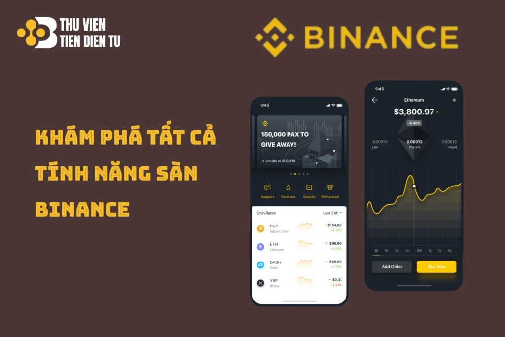 Tính năng sàn Binance