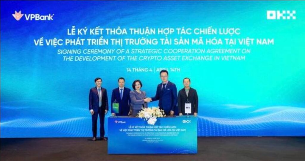 VPbank hợp tác ông lớn OKX