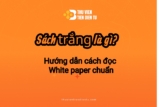Whitepaper là gì? Hướng dẫn Đọc Sách Trắng Crypto Chuẩn